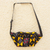 Cotton waist bag, 'African Geometry' - West African Zippered Waist Bag Adjustable Strap thumbail