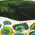 Cotton shoulder bag, 'Ayeyi' - Colorful Leaf Print Cotton Shoulder Bag