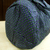Cotton duffel bag, 'Obrempong' - Dotted Midnight Blue Cotton Duffel Bag (image 2b) thumbail