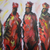 'Maasai Warriors' - Original Acrylic Painting of Maasai Warriors