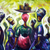'Africa Mothers Pride' - Original Colorful Painting of African Women (image 2b) thumbail