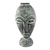 Decorative ceramic vase, 'Picasso II' - Decorative Ceramic Vase from Ghana