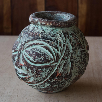 Dekorative Keramikvase - Handgefertigte dekorative Keramikvase