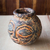 Decorative ceramic vase, 'Your Face' - Decorative African Ceramic Face Vase