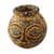 Decorative ceramic vase, 'Your Face' - Decorative African Ceramic Face Vase
