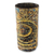 Dekorative Keramikvase - Handgefertigte dekorative Vase mit Schwertmotiv aus Afrika
