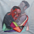 'The Last Hug' (2020) - Portrait Mixed Media Painting from Ghana