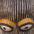 Afrikanische Holzmaske, „Monarch“ – ghanaische handgeschnitzte Holzmaske