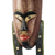 African wood mask, 'Okwantwefo' - Hand Carved African Sese Wood Mask