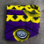 Cotton face mask, 'All Seeing Eyes' - Purple and Yellow African Print 2-Layer Cotton Face Mask (image 2c) thumbail