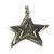 Sterling silver pendant, 'Brilliant Stars' - Sterling Silver Double Star Pendant from Ghana
