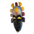 African wood mask, 'Adah' - Hand Carved West African Sese Wood Mask (image 2c) thumbail