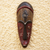 African wood mask, 'Jendayi' - West African Hand Crafted Sese Wood Mask (image 2) thumbail