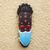 African wood mask, 'Protection Mask III' - Artisan Crafted Wood Wall Mask with Protection Theme (image 2) thumbail