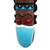 African wood mask, 'Protection Mask IV' - Original African Wood Masked Mask from Ghana (image 2e) thumbail