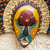 African wood mask, 'Bunme' - Artisan Made Sese Wood African Mask (image 2c) thumbail