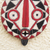 African wood mask, 'Festive Bobo' - Hand Carved African Sese Wood Mask (image 2d) thumbail