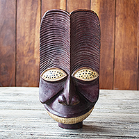 African wood mask, Bangwa