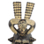 African wood mask, 'Senufo Harvest' - Hand Carved Sese Wood African Mask (image 2d) thumbail