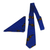 Cotton tie and pocket square set, 'Who's the Boss' (pair) - Cotton Tie and Pocket Square Set (Pair) (image 2a) thumbail