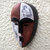 African wood mask, 'Aduma' - West African Hand Carved Wood Mask