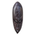 Máscara de madera africana - Máscara de madera tallada a mano de pavo real africano