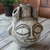 Decorative ceramic vase, 'Smiling II' - Hand Made Decorative Ceramic Vase from Africa