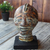 Ceramic sculpture, 'Lovely Head' - Hand Crafted Ceramic Sculpture from Africa