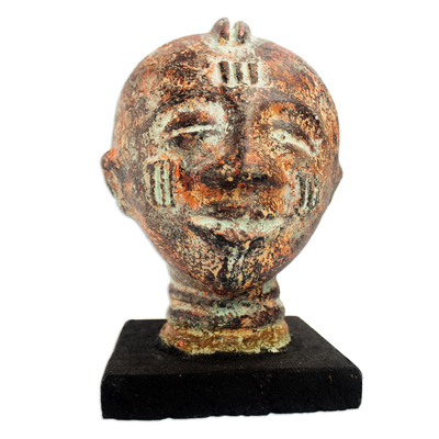 Artisan Crafted Ceramic Sculpture from Africa