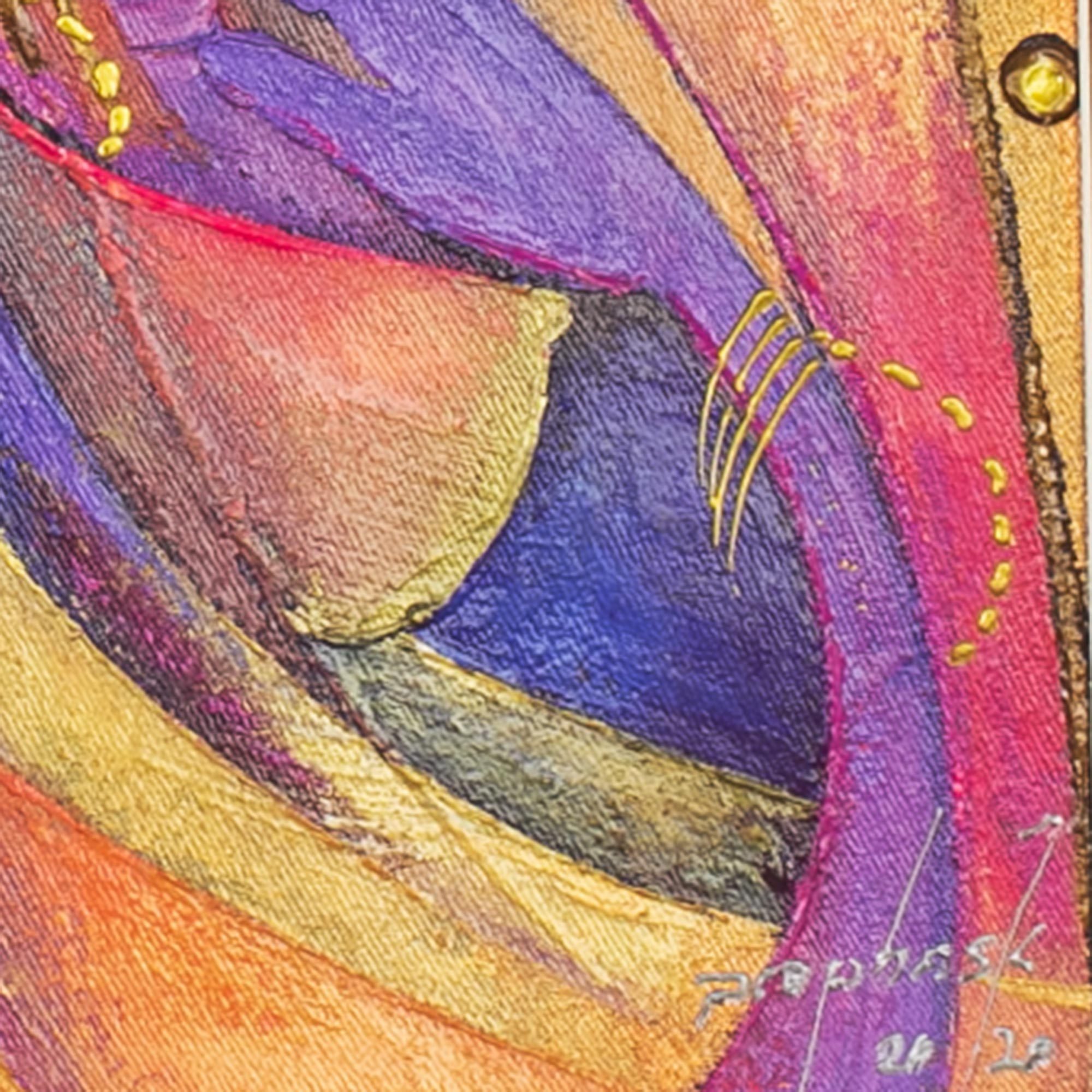 Cubist Style Painting of Two Women from Ghana Erotic NOVICA United