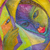 'Today's Fashion' - Cubist-Style Acrylic on Canvas of Woman Taking Selfie (image 2b) thumbail