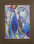 „Leidenschaftliche Melodien – Kubistische Acrylmalerei mit Musikuntermalung