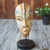 Afrikanische Holzmaske, 'Ketsre' - handgemachte afrikanische Sese-Holzmaske
