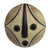 African wood mask, 'Bat' - Hand Made African Sese Wood Round Mask thumbail