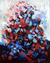 'Floral of Victory' - Original West African Acrylic Painting thumbail