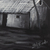 'My Home Village' - Monochrome Painting of Ghanaian Village (image 2c) thumbail