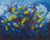 'Blumen der Liebe' - Primärfarben abstrakte Acrylmalerei