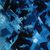 'Gathering in Blue' - Cuadro abstracto azul de Ghana