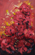 'Red Floral' - Pintura floral abstracta de un artista ghanés