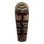 African wood mask, 'Songye II' - Sese Wood and Recycled Glass Beaded Mask (image 2a) thumbail