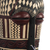 African wood mask, 'Songye II' - Sese Wood and Recycled Glass Beaded Mask (image 2e) thumbail