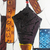 'Back View II' - Signed Abstract Acrylic Painting from Africa (image 2b) thumbail