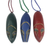 Wood ornaments, 'Ashanti Mask' (set of 3) - Hand Carved Ofram Wood Holiday Ornaments (Set of 3) (image 2b) thumbail