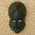 Afrikanische Holzmaske - Handgeschnitzte afrikanische Sese-Holzmaske