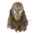 African wood mask, 'Obrempong' - African Sese Wood Mask with Aluminum and Jute Detail thumbail