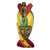 Afrikanische Holzmaske - Bunte handgemachte afrikanische Sese-Holzmaske