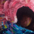 'Mother and Child' - Original West African Acrylic on Canvas Painting (image 2b) thumbail