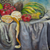 'Fruit Composition II' (2020) - Hand Painted Oil and Acrylic Still Life Painting (image 2c) thumbail