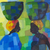 'Gossip II' - Signed Acrylic Figure Painting from West Africa (image 2b) thumbail