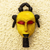 African wood mask, 'Afoyea' - Artisan Crafted Sese Wood African Mask (image 2) thumbail